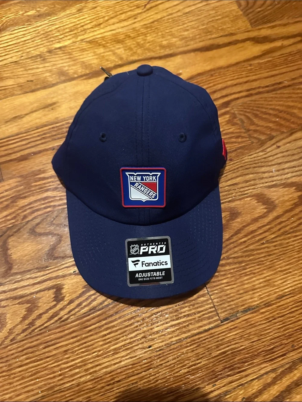 Fanatics Navy Blue New York Rangers Patch Cap